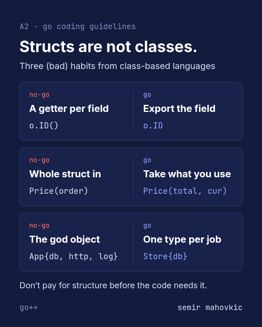 Structs